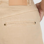 Evie Denim Shorts in Sand Kivari