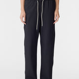 Twill Minimal Pant in Black BASSIKE