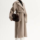Knox Coat in Oat Marle