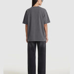 Sophia Relaxed Tee in Washed Grey Ena Pelly