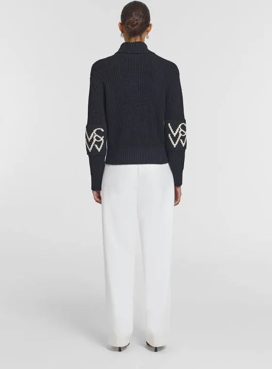 Babylon Cardigan in Black Viktoria + Woods