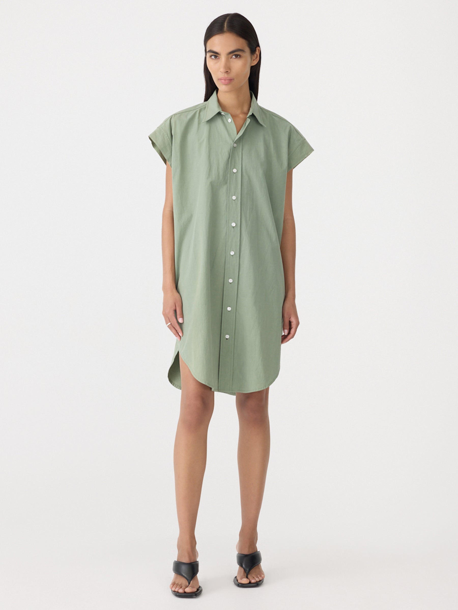 Crushed Cotton Dress Bassike