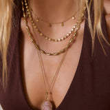 Zahara Gold Necklace Cloth Lifestyle Boutique