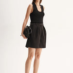 Hayes Knit Top in Chocolate Elka Collective