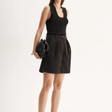 Hayes Knit Top in Chocolate Elka Collective