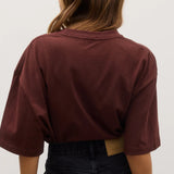 Jonas Boyfriend Tee in Ember Bayse Brand