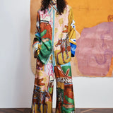 Mlak Silk Pant Alemais