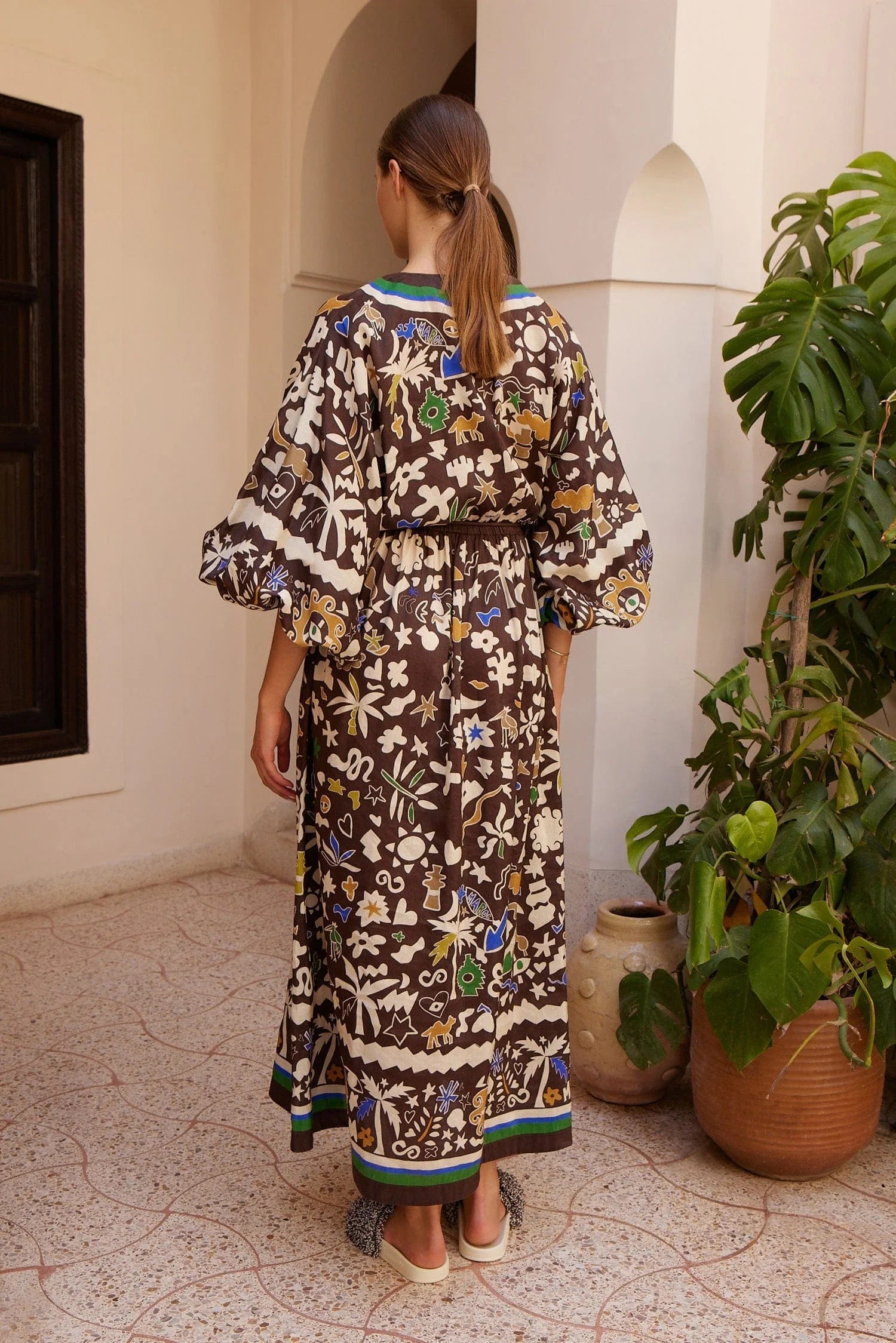 Maroc Midi Dress Alemais