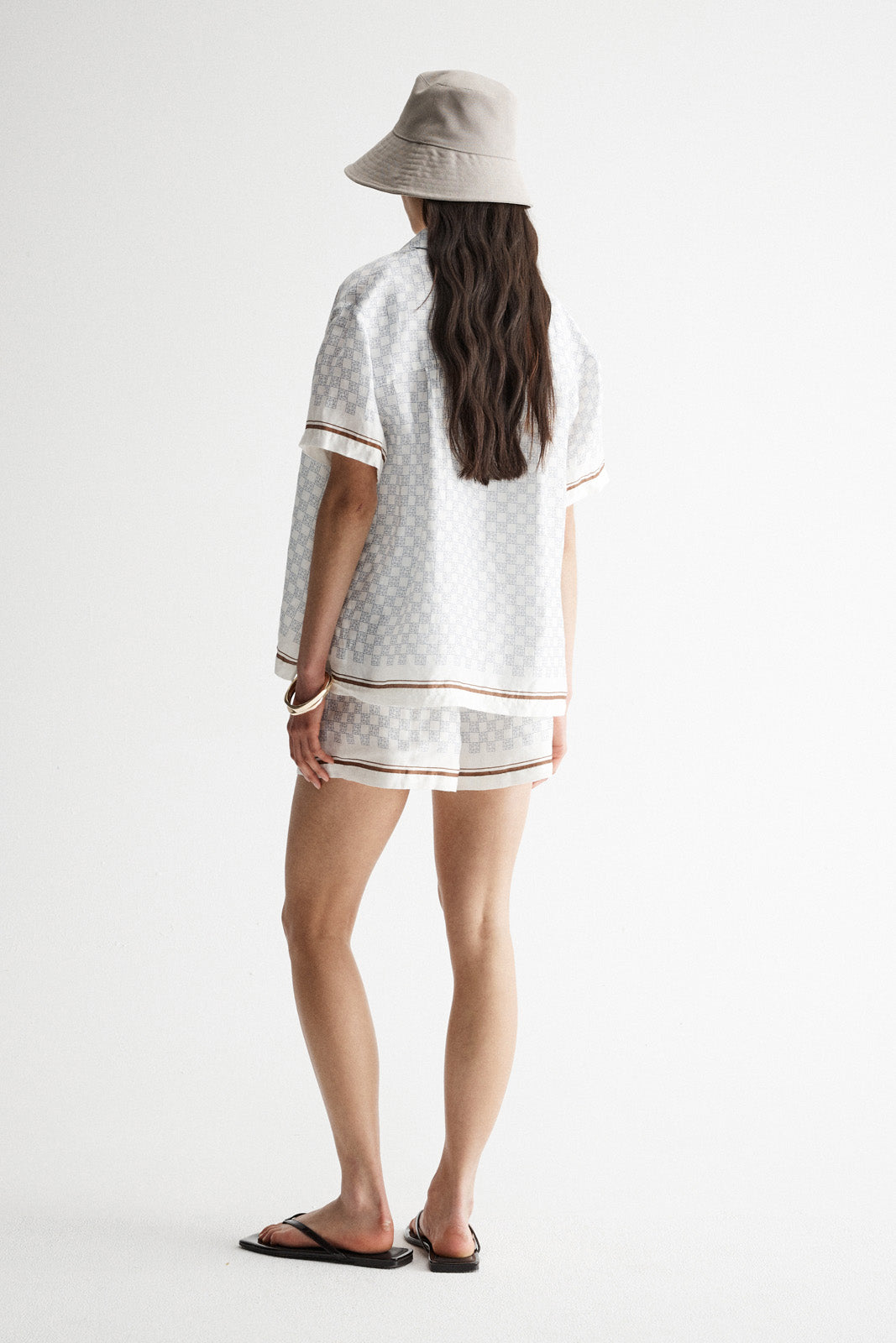 Lumi Short in Monogram Print