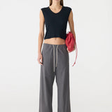 Crushed Cotton Minimal Pant