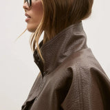 Inez Jacket in Chestnut