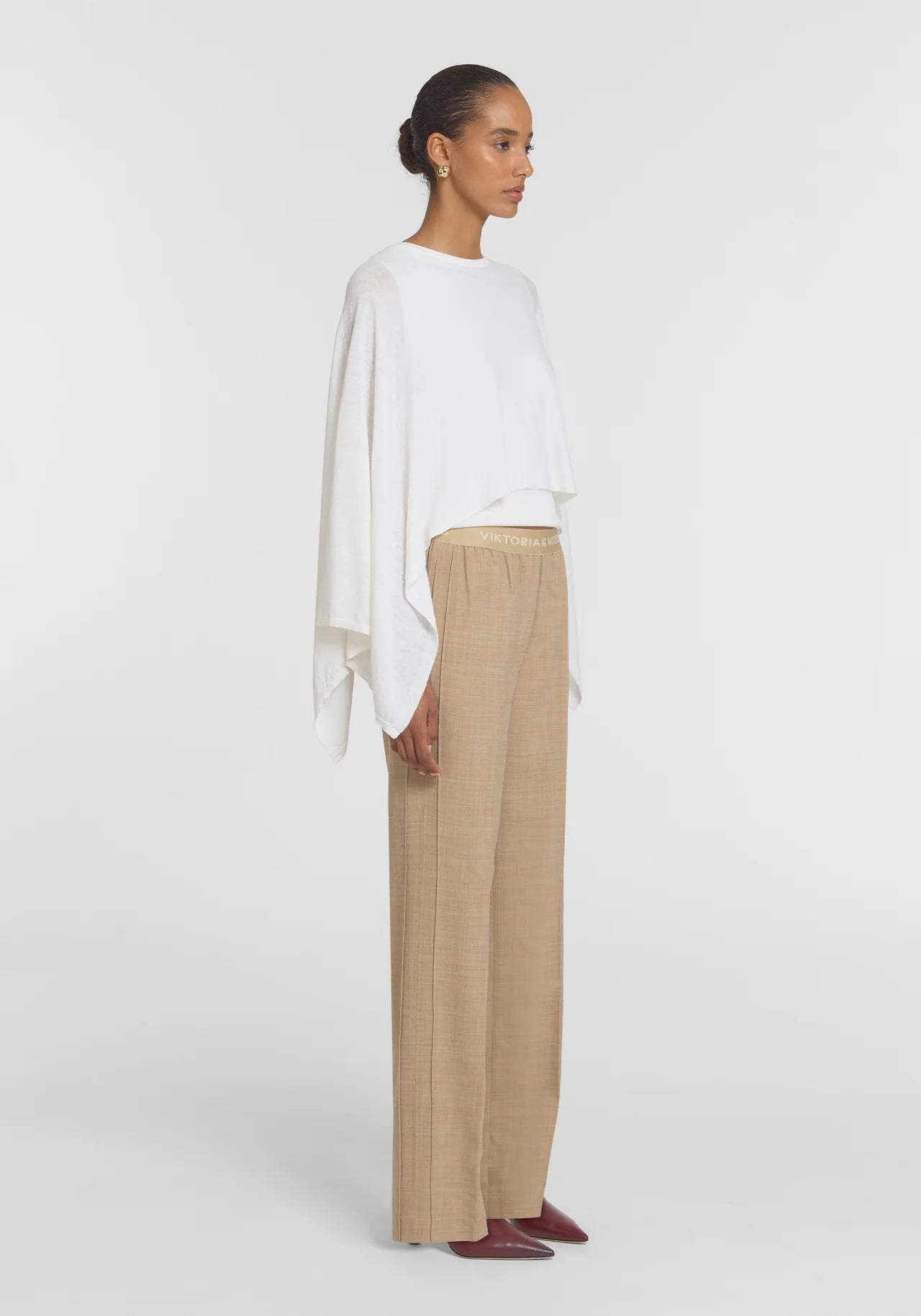 Hemsworth Trouser in Camel Viktoria + Woods