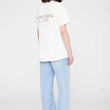 Wagner Soft Stencil Tee in Cream ANINE BING
