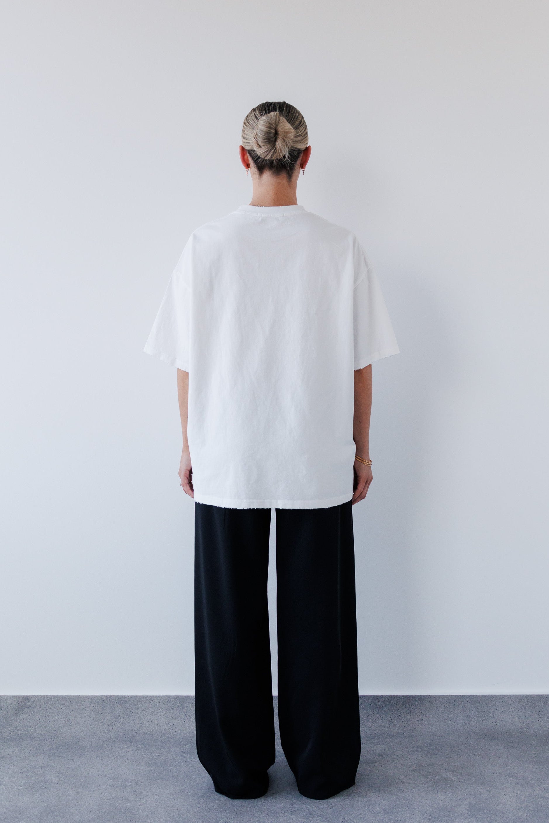 Jasper Tee in White Mabel