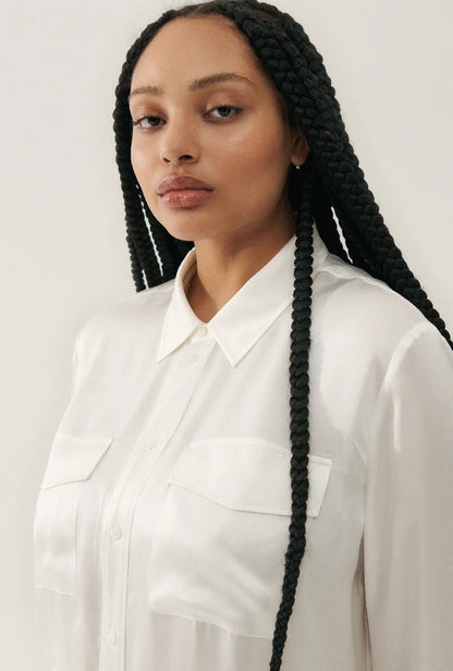 Boyfriend Shirt in White