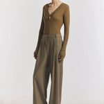 Idol Pant in Khaki Viktoria + Woods