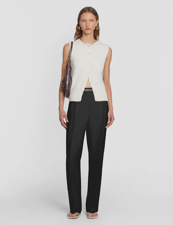 Ivanhoe Pant in Black Viktoria + Woods