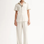 Edra Pant in Ecru Elka Collective