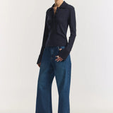 Kloss Top in Navy