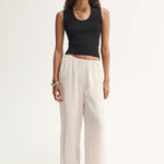 Mina Pant in Ivory Elka Collective