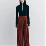 Summit Rib Turtleneck in Black Viktoria + Woods