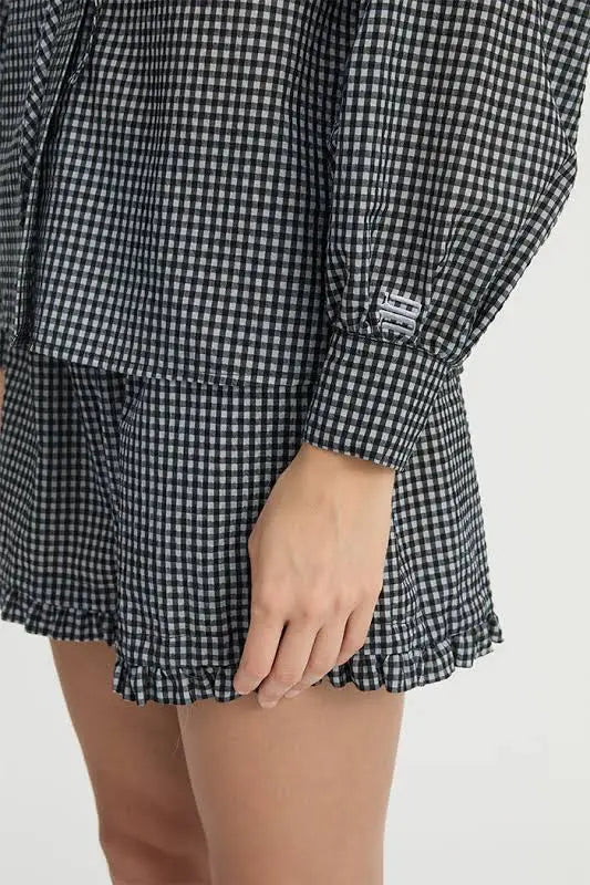 Maja Shirt in Blue Gingham