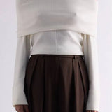 Alexa Knit Top in Ivory
