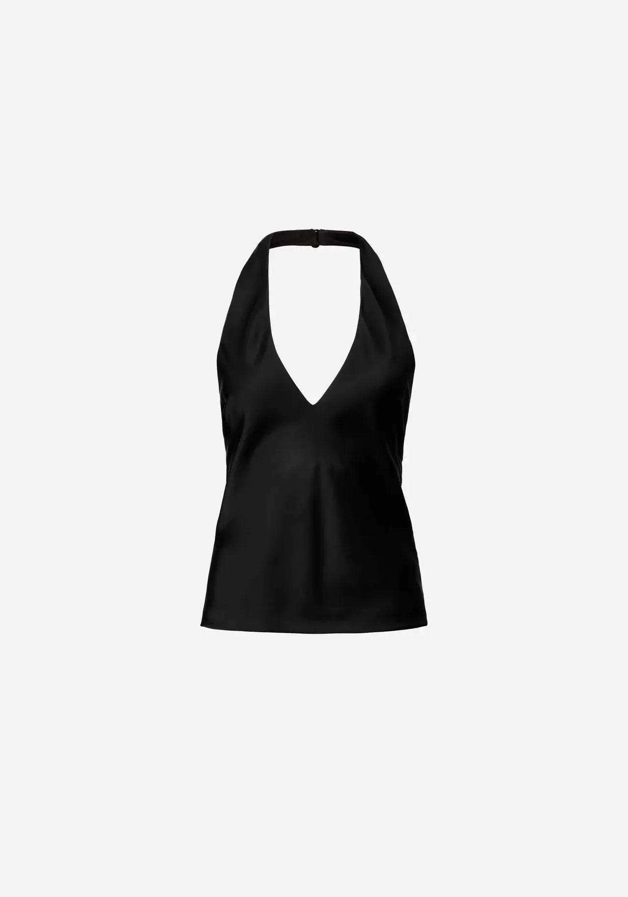 Evian Halter Top in Black Viktoria + Woods