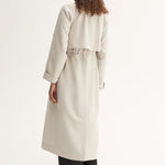 Nova Trench Coat in Pebble Elka Collective