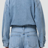 Nile Jacket in Space Blue AGOLDE