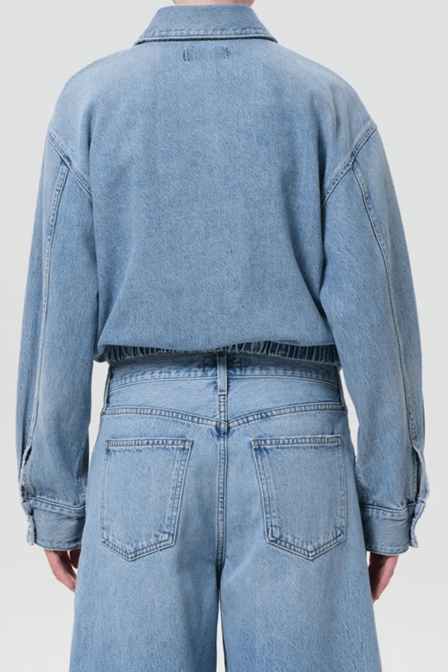 Nile Jacket in Space Blue AGOLDE