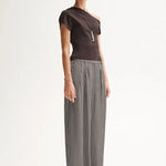 Serena Knit Top in Chocolate Elka Collective