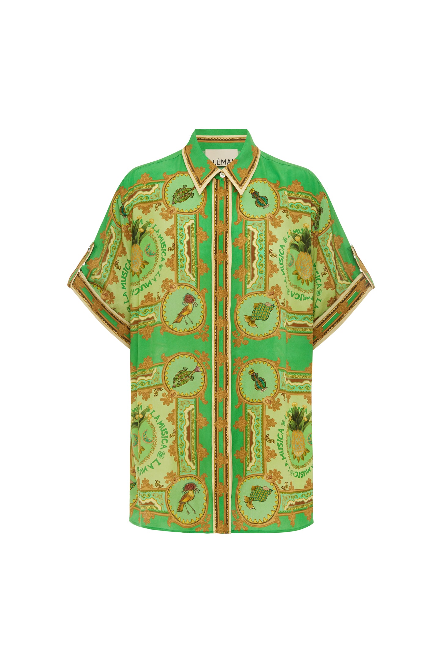 La Musica Silk Shirt Shirt