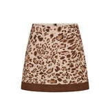 Paris Mini Skirt in Leopard Cloth Lifestyle Boutique