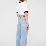 Jaylin Tee Paris in Ivory Anine Bing