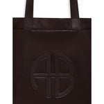 Large Rio Tote in Dark Brown ANINE BING