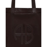 Large Rio Tote in Dark Brown ANINE BING