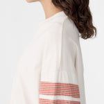 Boxy Rib Insert L/S T-Shirt BASSIKE