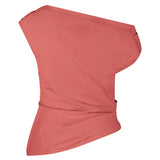Pallas Top in Washed Red