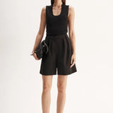 Hayes Knit Top in Chocolate Elka Collective