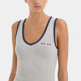 Yes Sir. Ribbed Tank in Grey Marle (Copy) Sir.