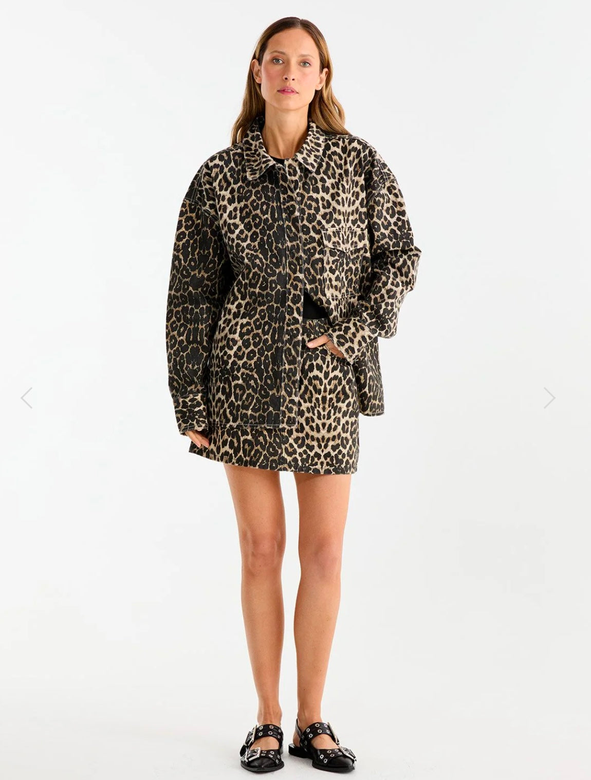 Suri Overshirt in Leopard