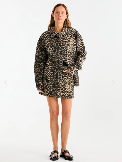 Suri Overshirt in Leopard