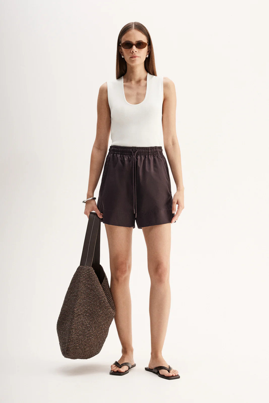 Austin Short in Chocolate Elka Collective