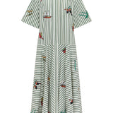 Bisou Embroidered Shirtdress Alemais