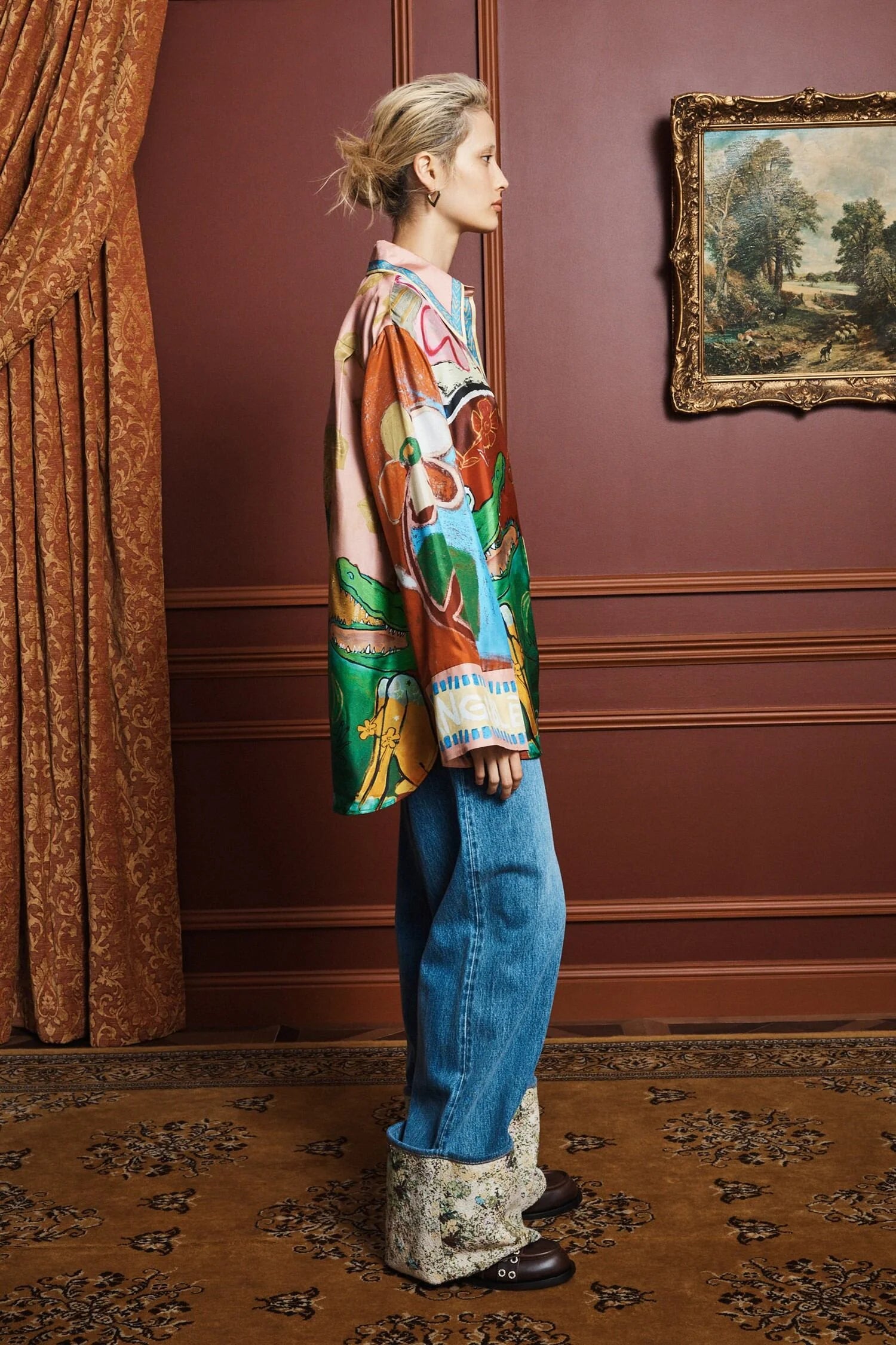 Mlak Silk Shirt Alemais