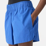 Cobalt Cotton Tennis Short in Cobalt Blue BASSIKE