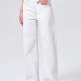 Arc Jean 32 in Chalk White AGOLDE