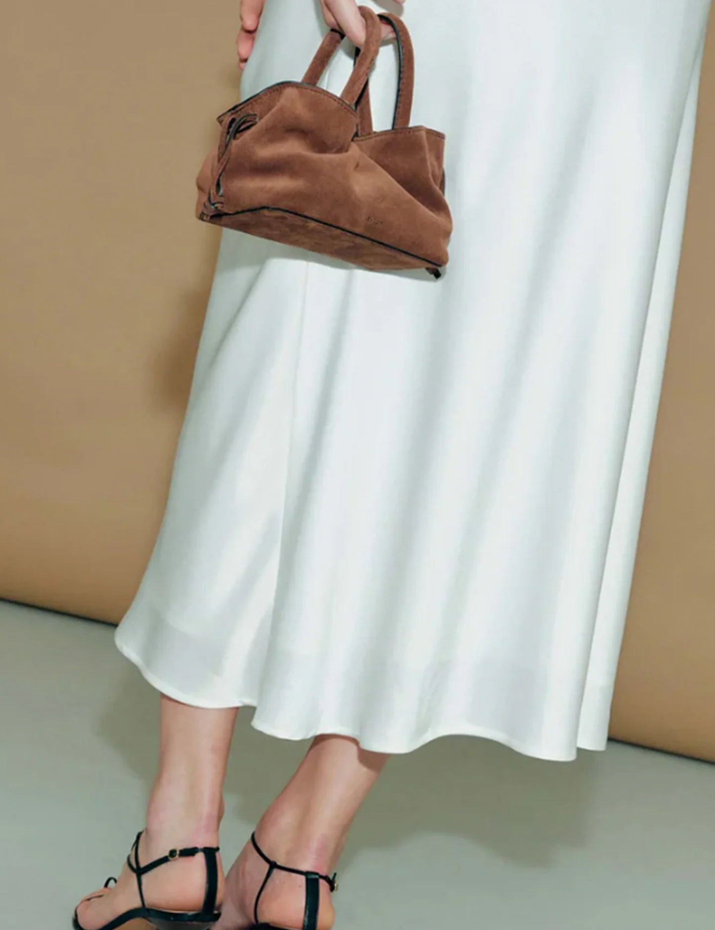 Brown Suede Mila Mini Tote Rylan