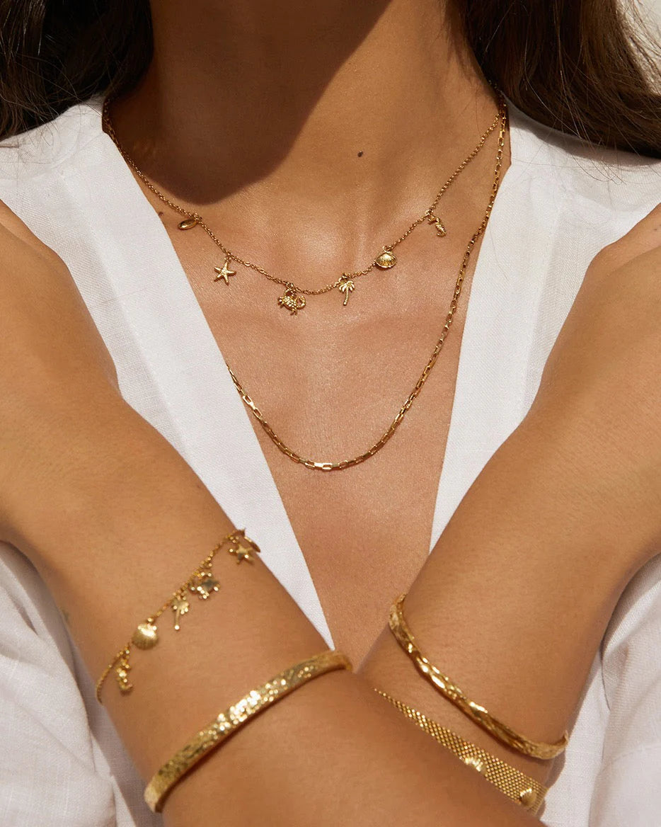 Ariel Gold Necklace Arms of Eve